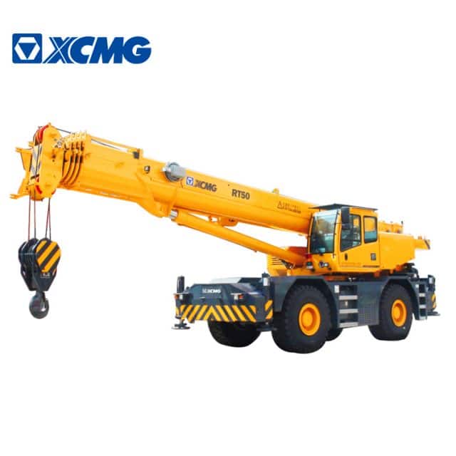 XCMG Official Hot Sale Rough Terrain Crane Terrain Crane RT50 China Rough Terrain Crane 50t Price